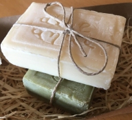 Natural soaps with aloe vera