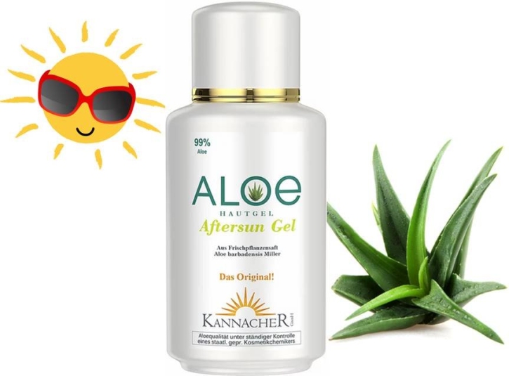 Aloe Vera - AfterSun mit Lemongrasöl (200 ml)