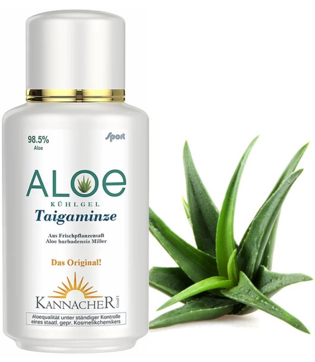 Aloe cooling gel with taiga mint (200 ml)